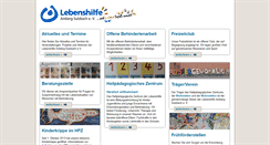 Desktop Screenshot of lebenshilfe-amberg.de